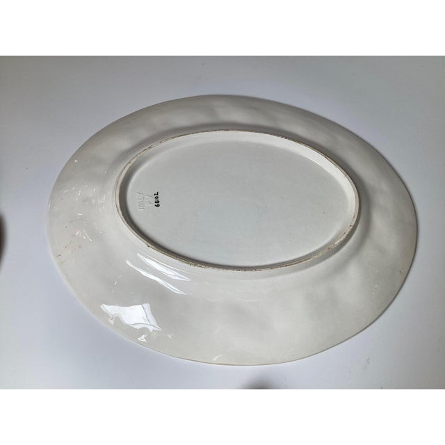 1960's Italian Hand Painted Lobster Soup Tureen with Underplate For Sale - Image 9 of 12