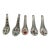 Collection of Five Chinese Porcelain Spoons For Sale