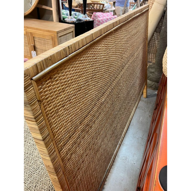 Cane headboard california king best sale