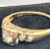 Early 20th Century Edwardian Diamond & 14k Yellow Gold Ring Size 6.5 For Sale - Image 5 of 7
