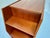 Wood Brutalist Design Teak Storage Unit or Room Divider with Shelves, Denmark, 1970s For Sale - Image 7 of 18