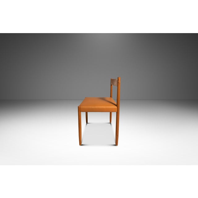Introducing a rare, limited set of extraordinary dining chairs designed by the prolific Poul Volther for Frem Røjle....