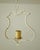 1950s 1950s White Painted Metal Pendant For Sale - Image 5 of 10