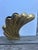 1980s Dolbi Cashier Cast Brass Vases -a Pair For Sale - Image 10 of 12