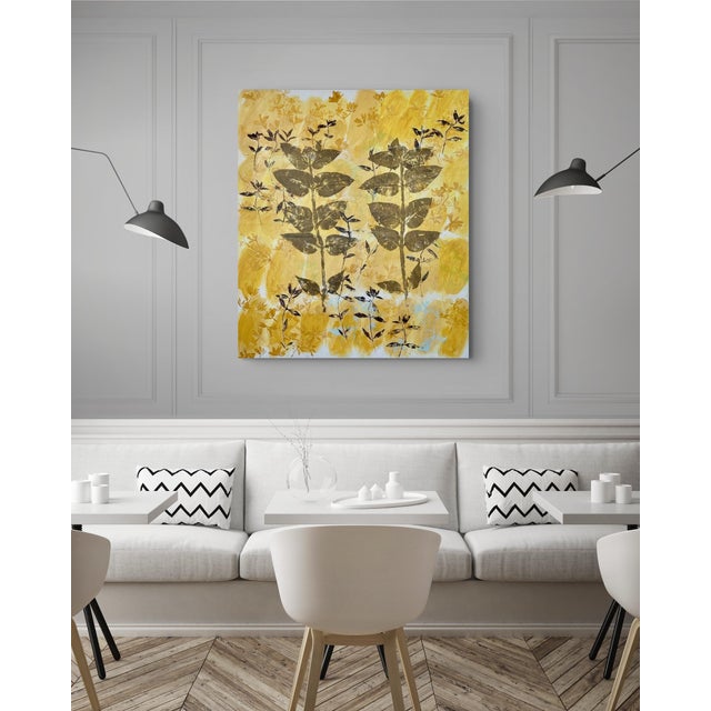 Contemporary Two Milkweed Organic Modern Collage For Sale - Image 3 of 5