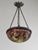 1920s French Art Deco Pendant Light by Galle - 1925 Cameo Gallé Chandelier France For Sale - Image 5 of 15