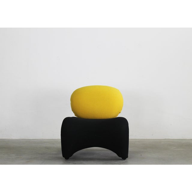 Postmodern Living Room Set by Anna & Carlo Bartoli for Rossi Di Albizzate, 1980s, Set of 3 For Sale - Image 3 of 9