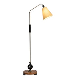 Swedish Art Deco Functionalism Floor Lamp, 1930s For Sale