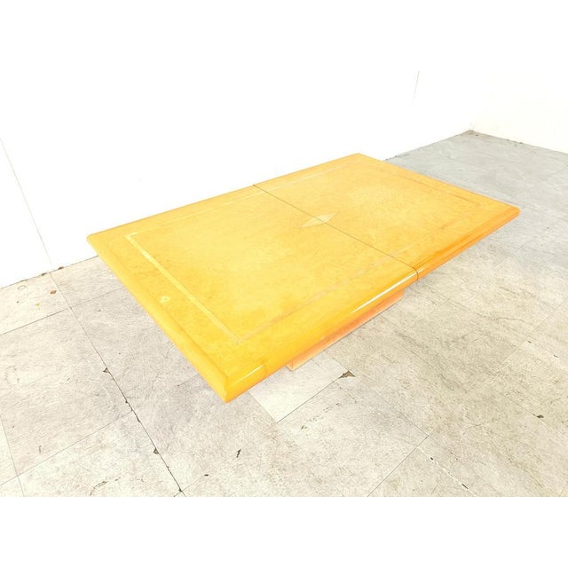 1970s Vintage Hidden Bar Coffee Table attributed to Eric Maville, 1970s For Sale - Image 5 of 10