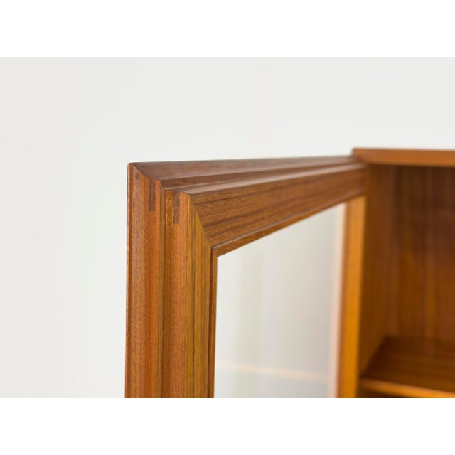 Mid-Century Modern Teak Cabinet with Glass Doors from Omann Jun, 1960s For Sale - Image 3 of 18