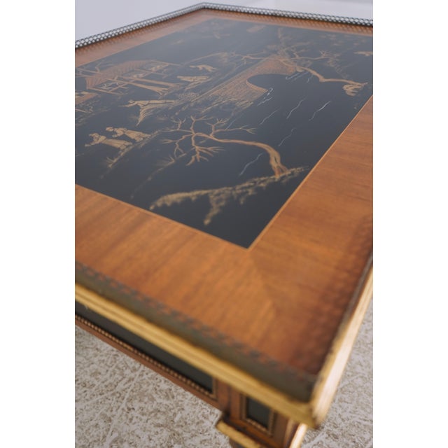 Ej Victor Newport Collection Chinoiserie Coffee Table For Sale - Image 9 of 18