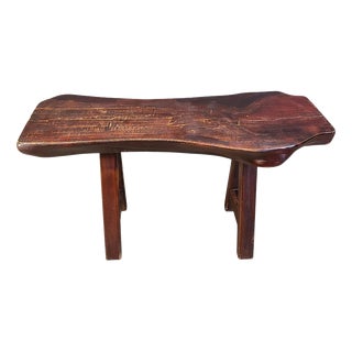 Brutalist Wood Dining Table from Mobichalet, 1960s For Sale
