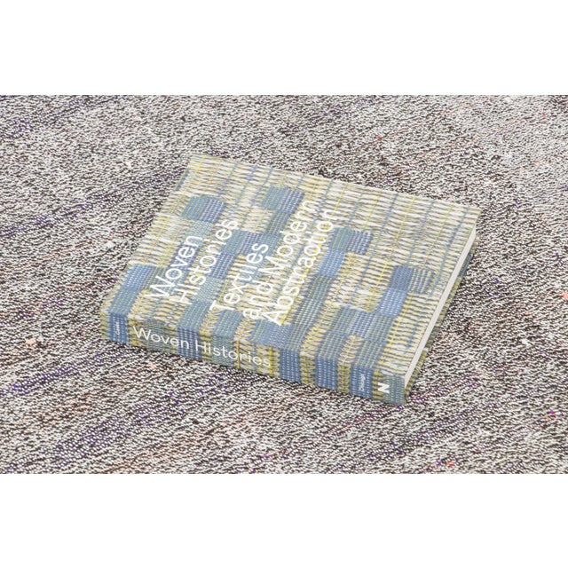 Vintage Chaput Kilim Wool Runner With Textural Stripes by Rug & Kilim, 1950-1959 For Sale - Image 9 of 9