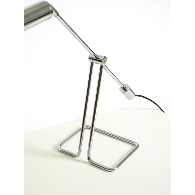 Chrome-Plated Metal Table Lamp by Abo Randers for Ikea, 1980s For Sale - Image 14 of 18