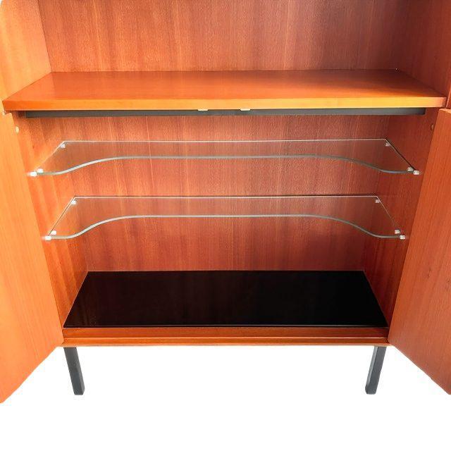 Mid-Century Danish Teak Bar Cabinet, 1960s For Sale - Image 11 of 12