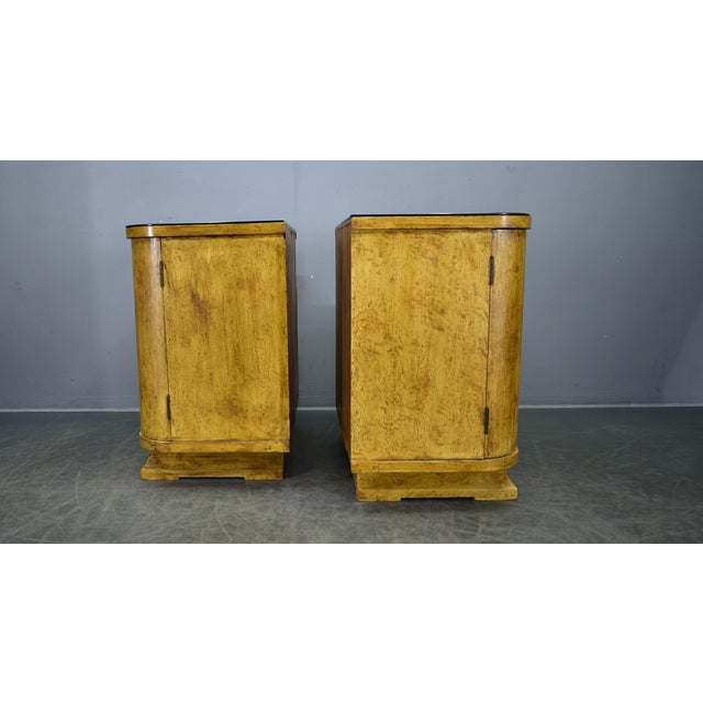 Vintage Art Deco Bedside Tables, Czechoslovakia, 1937s, Set of 2 For Sale - Image 18 of 18