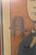 Blue Double Matted Wood Framed Lithograph of Gustav Stickley Portrait For Sale - Image 8 of 18