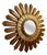 Vintage Gilt Sunburst Mirror, 1960s For Sale