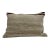 Turkish Hemp Pillow Cushion Natural Beige Black Pillow Cushion Cover 16" x 24" For Sale