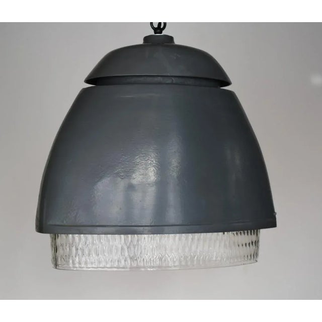 Industrial Large Zeiss Icon Mirror Lamp, 1950s For Sale - Image 3 of 9