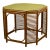 Rattan Geometrical Dining Table For Sale