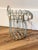 Late 20th Century Vintage Metal Wire Wall-Mounted Planter Basket or Jardiniere For Sale - Image 5 of 7