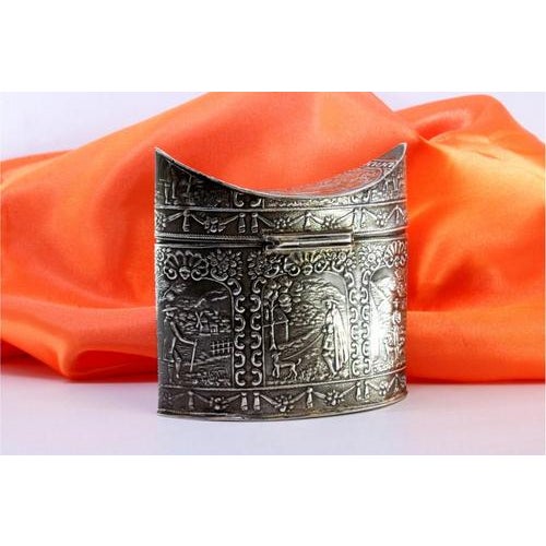 Silver Tea Box For Sale - Image 3 of 7