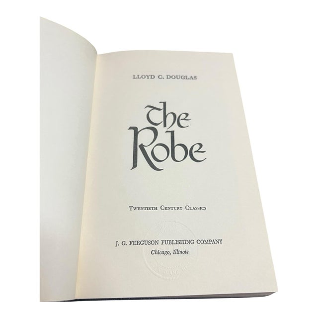 1940s The Robe by Lloyd C. Douglas — Twelve Centuries Classics Edition, 1942 | Hardcover | 472 Pages For Sale - Image 5 of 10