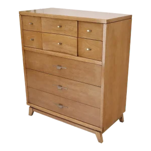 Light Tone Five Drawers High Chest by Hooker