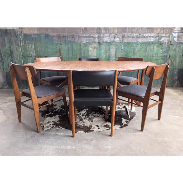 Wood Mid Century Scandinavian Niels Koefoed, Drop Leaf Table, Denmark, 1960's For Sale - Image 7 of 12