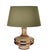 Large Brown Color Table Lamp in Ceramic, West Germany, France, 1970s For Sale - Image 4 of 18