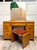 Here is a fabulous 1940s three-piece vanity set by John Stuart, complete with its original mirror and coordinating...