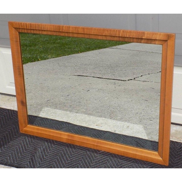 Moosehead Furniture Solid Maple Wall Mirror Chairish