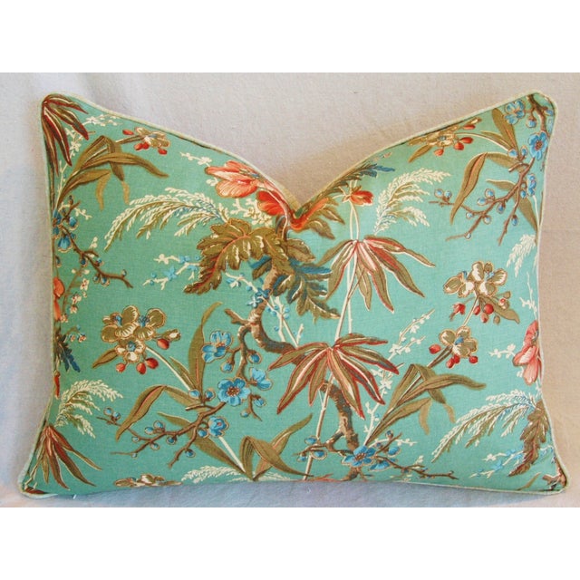 Designer Ralph Lauren Floral Feather/Down Pillows Pair Chairish
