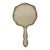 Art Nouveau Style Hand Mirror in White Metal, France, 1940s For Sale - Image 11 of 13
