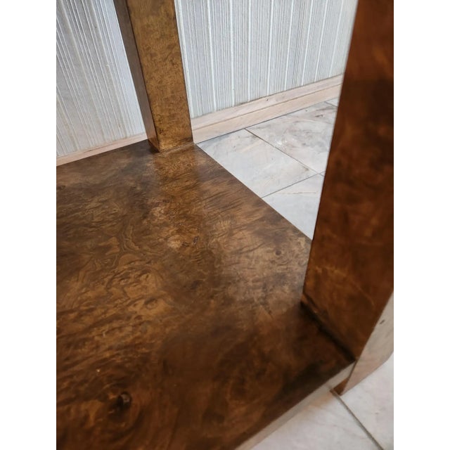 1970s Midcentury Burlwood Side Table Milo Baughman for Lane For Sale - Image 5 of 14
