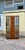 Tobago Brutalist Highboy Dresser or Chest of Drawers With Inset Smoked Mirrors. What an incredible piece! One handsome...