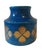 1960s Two Aldo Londi Vases in Rimini Blue With Mettalic Clovers For Sale - Image 5 of 11