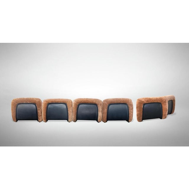 Mid-Century Modern Malù Modular Sofa by Diego Mattu, Italy, 1960s, Set of 5 For Sale - Image 15 of 17