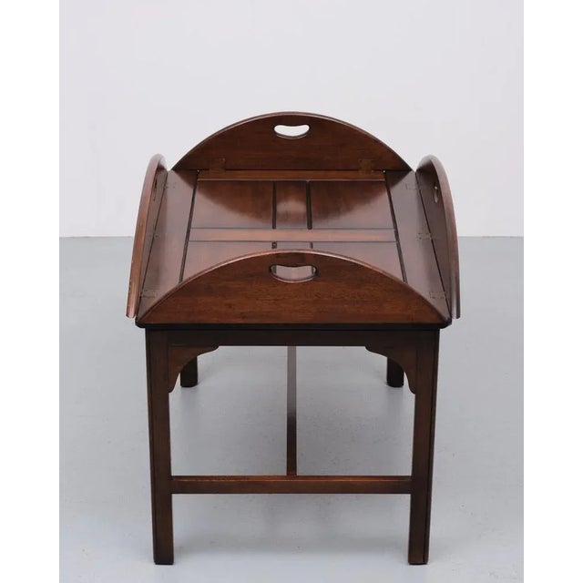 Mahogany Tray Table by Bevan Funnell, England, 1960s For Sale - Image 3 of 10