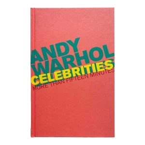 " Andy Warhol Celebrities : More Than 15 Minutes " Vintage First Edition Hardcover Pop Art Exhibition Book