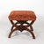 Carved Walnut Curule-Form Stool, French, Circa 1830 For Sale In San Francisco - Image 6 of 12