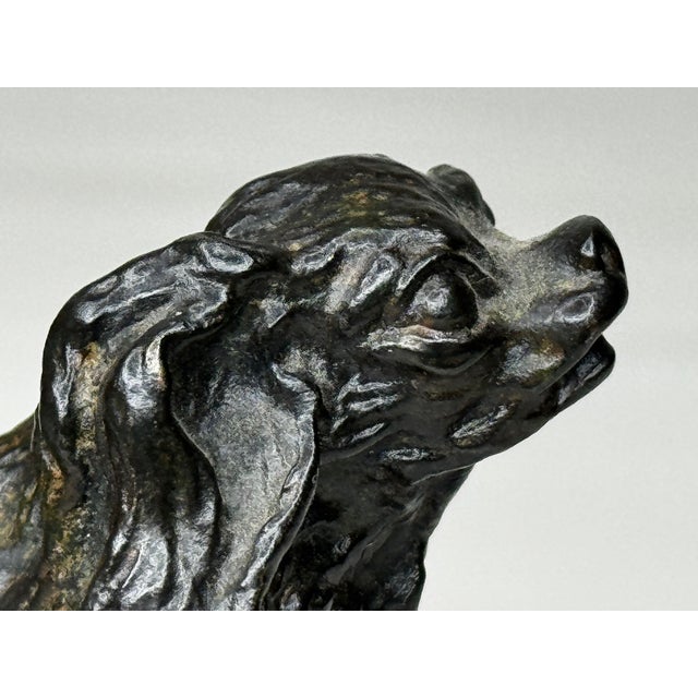 Antique Miniature Austrian Bronze Dachshund Sculpture Circa 1900 For Sale - Image 18 of 18
