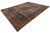 19th Century Antique Mahal Wool Rug With Faded Indigo & Rust Medallion For Sale - Image 4 of 11