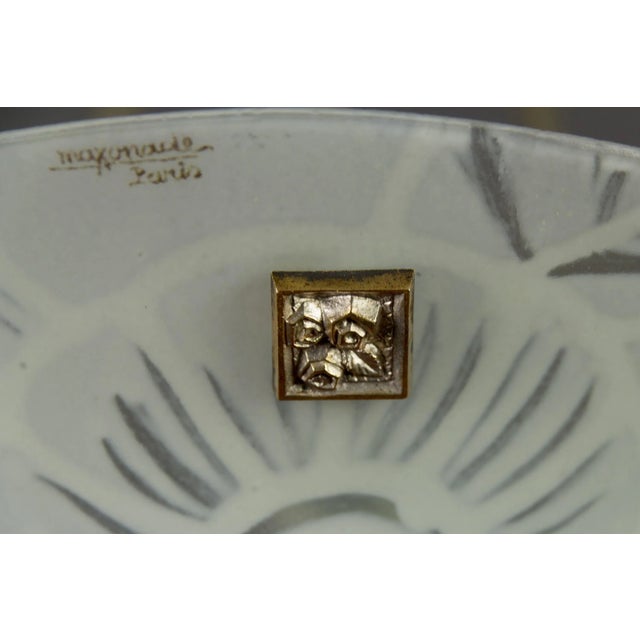 Chandelier from Maxonade Verrier D’Art, 1920s For Sale - Image 13 of 18