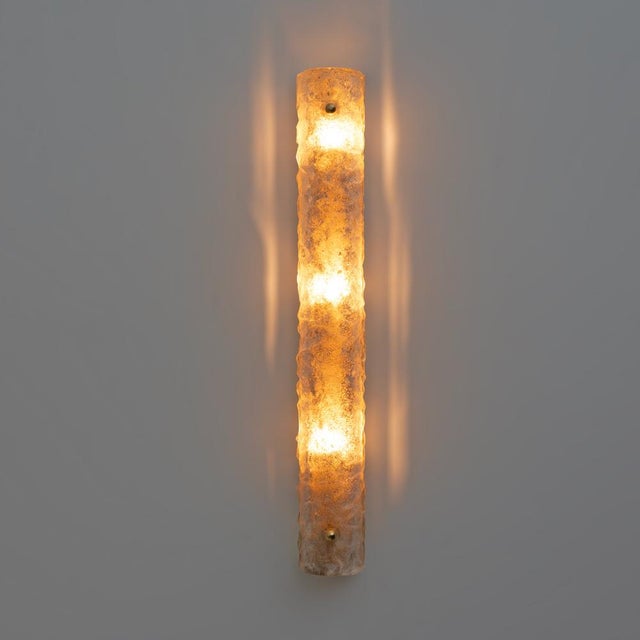 Modern Brass and Murano Glass Scavo Sconces, 2000, Set of 2 For Sale - Image 3 of 12