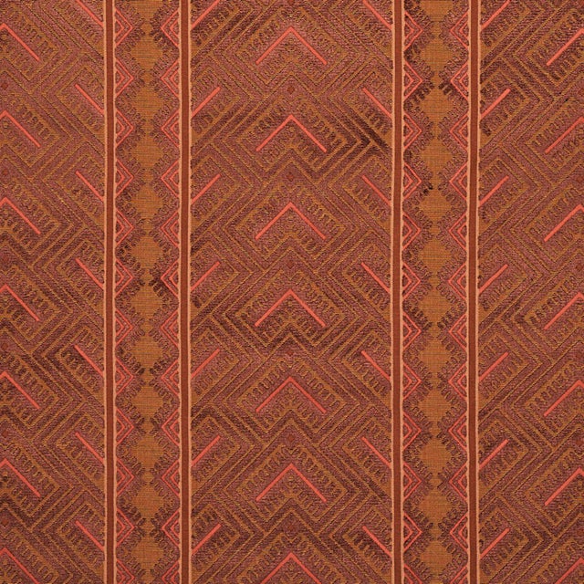 Not Yet Made - Made To Order Sample - Schumacher Parvin Velvet Fabric in Copper For Sale - Image 5 of 5
