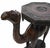 Anglo Indian Carved Camel Side Table in Hardwood, 1920 For Sale - Image 3 of 12
