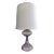 Mid 20th Century Purple Glass Table Lamp For Sale