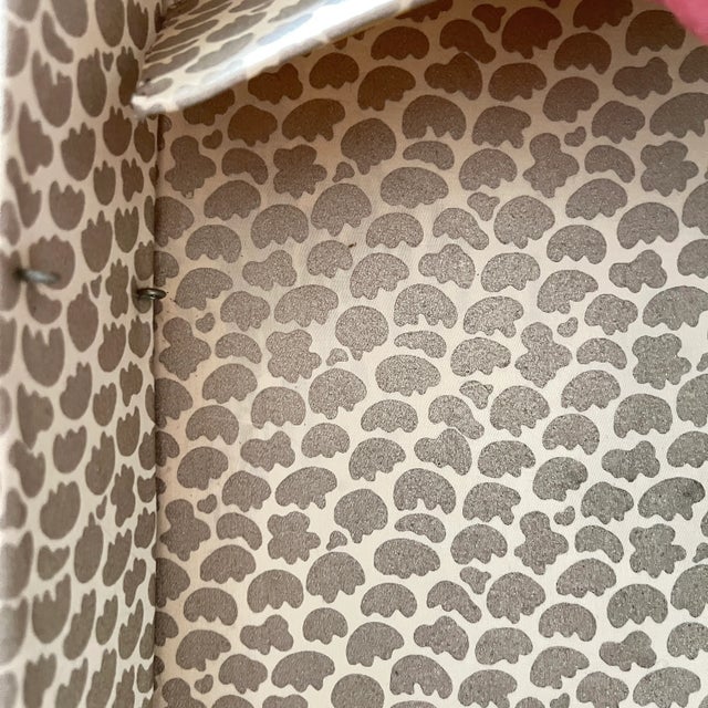 1940s Antique Curio Wall Vitrine With Carved Details For Sale - Image 11 of 12